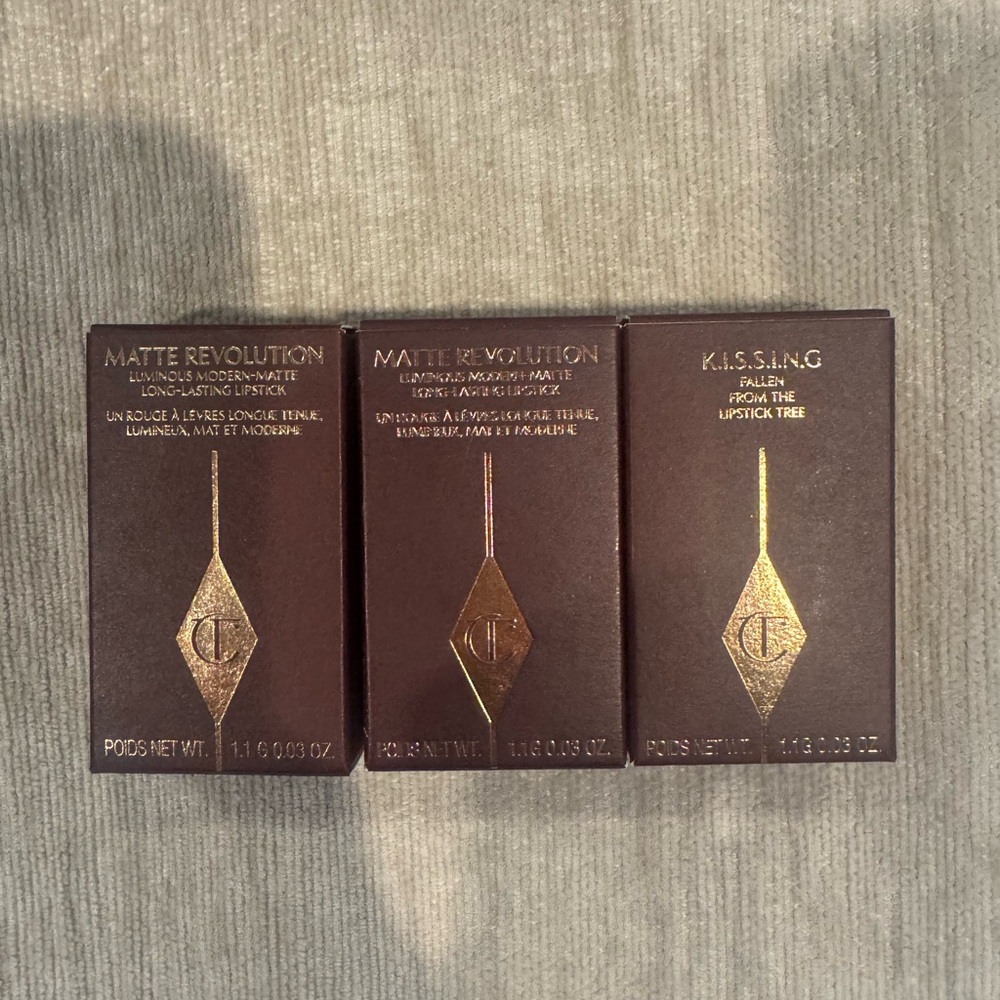 Charlotte tilbury Mini Lipstick bundle